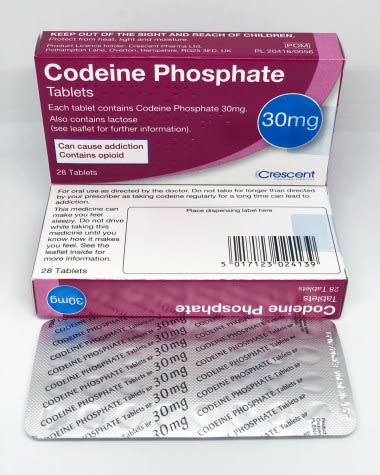 Codeine Phosphate 30mg