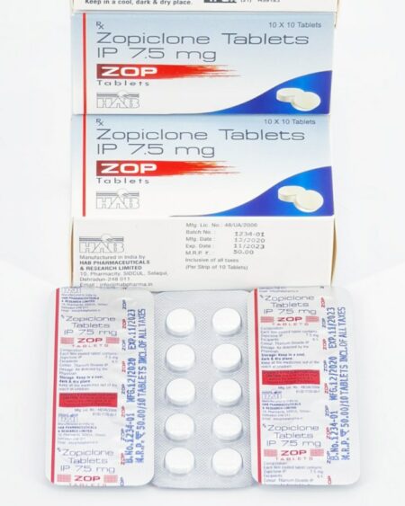 Zopiclone 7.5mg Hab